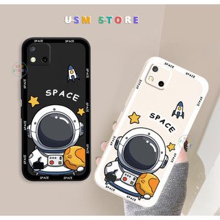 Ốp lưng Oppo Realme C20 Realme C20A, cạnh vuông, chất TPU dẻo, in hình Vũ Trụ Nasa