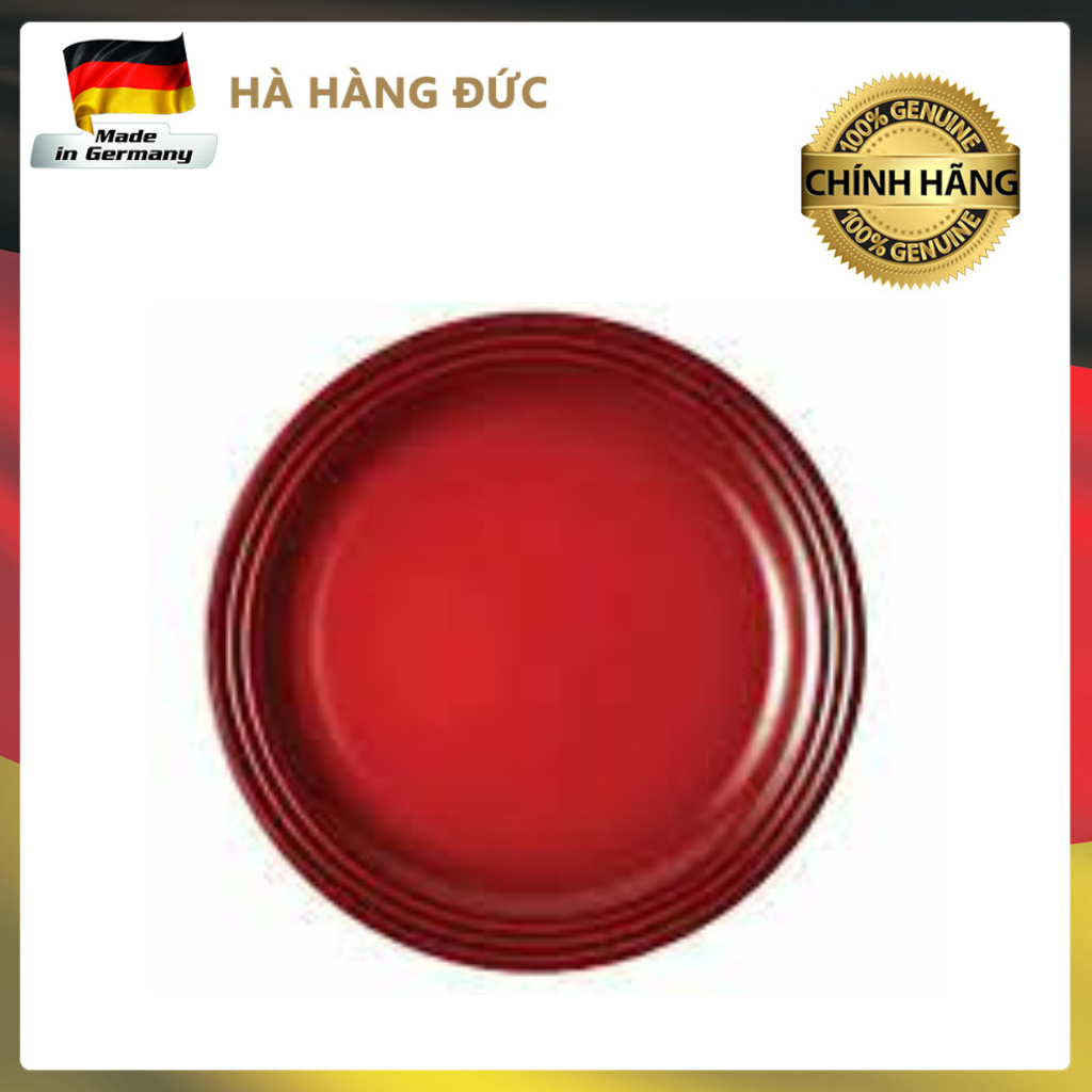Đĩa lòng phẳng Le creuset Cerise