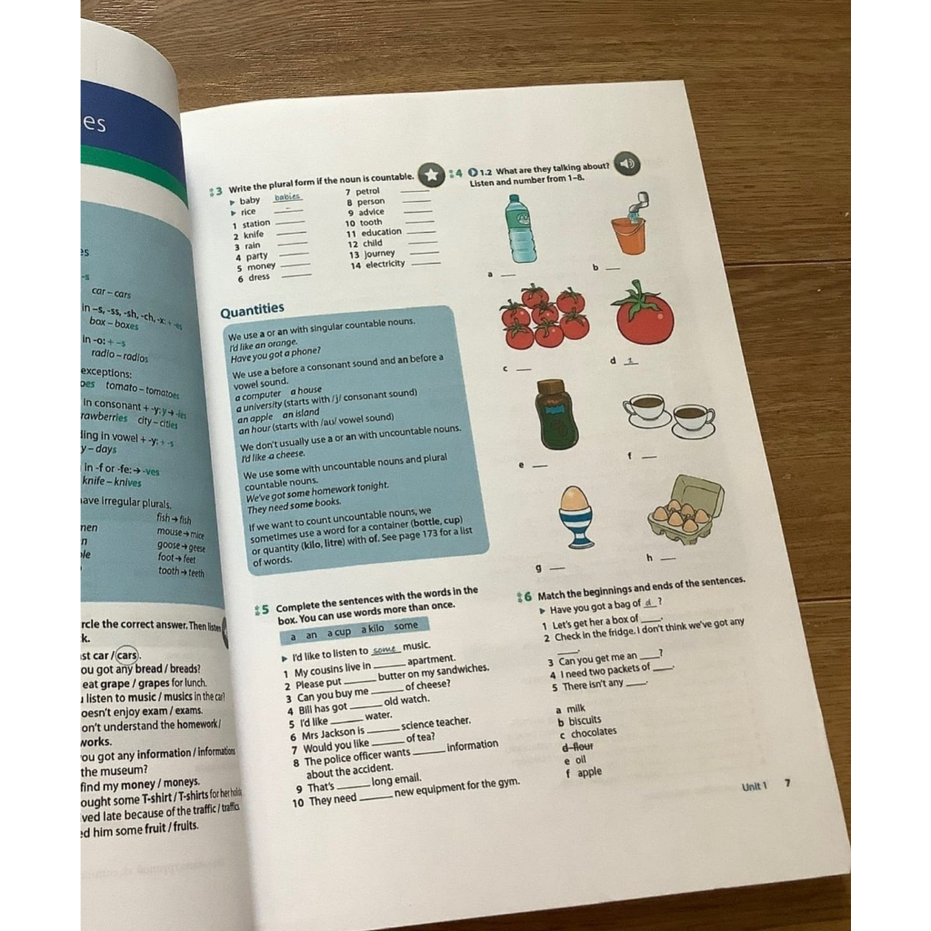 Oxford Grammar for School 1,2,3 4 5  bản A4 laser đẹp