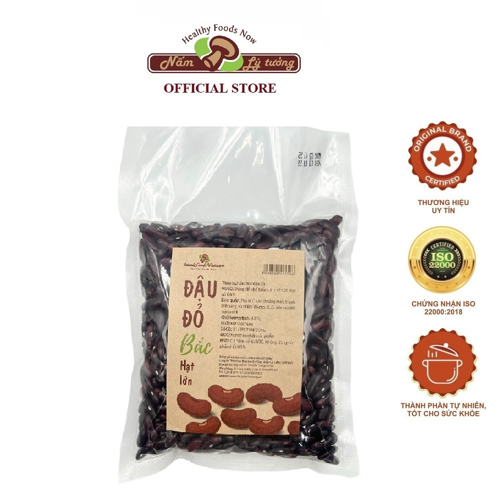 Đậu đỏ Bắc hạt lớn của Nấm Lý Tưởng 400g