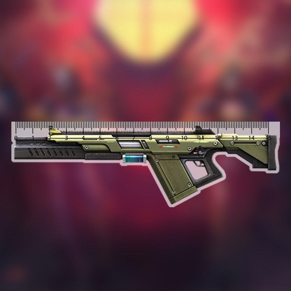 Mô hình Thước Kẻ Học Sinh Kat4n4 15cm In Free Fire Cs Go Counter Strike Cf Game Hành Động