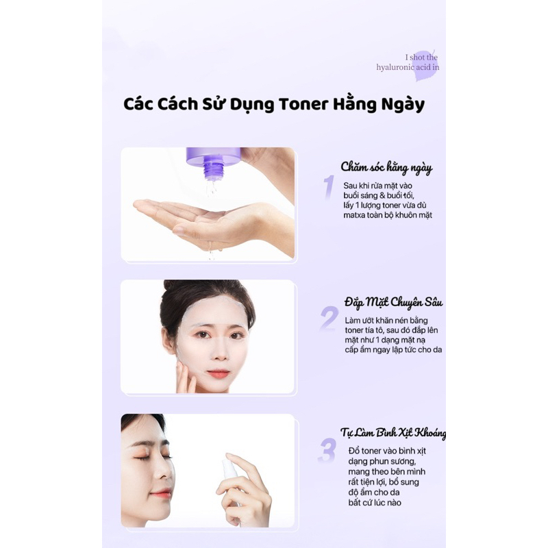 A5 Toner Tía Tô Perilla Maycreate 400ml Cấp Ẩm, Làm Sáng Da, Se Khít Lỗ Chân Lông, Rễ Nhân Sâm, Hoa Hồng Giúp Đàn Hồi Da