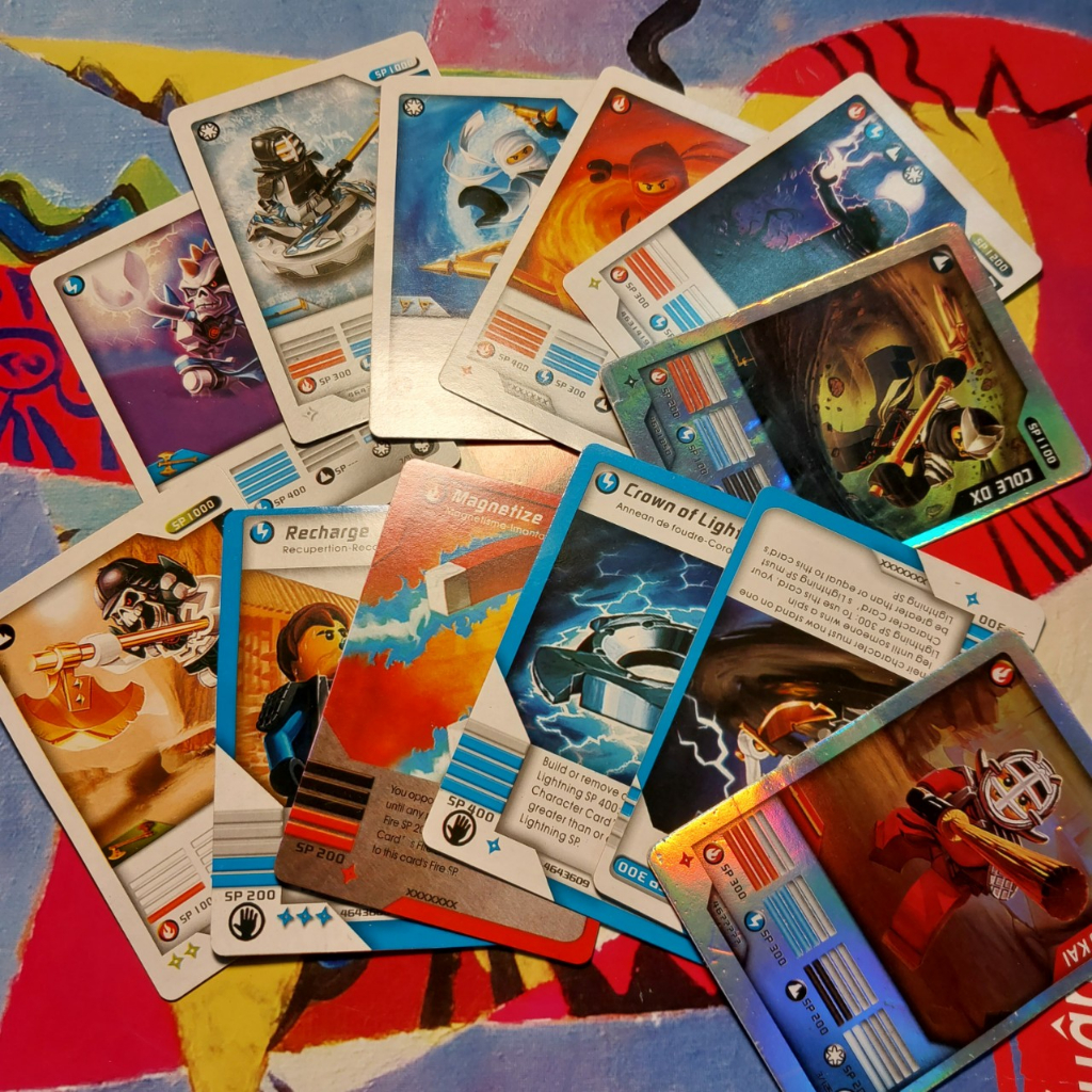 Bộ 40 Thẻ game hoạt hình NinjaGO kam kết không trùng 2136