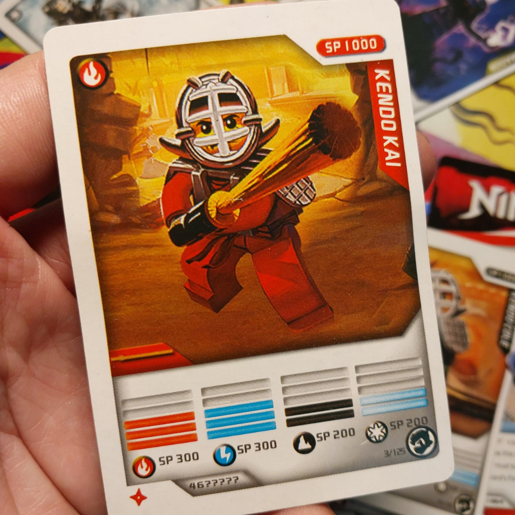 Bộ 40 Thẻ game hoạt hình NinjaGO kam kết không trùng 2136