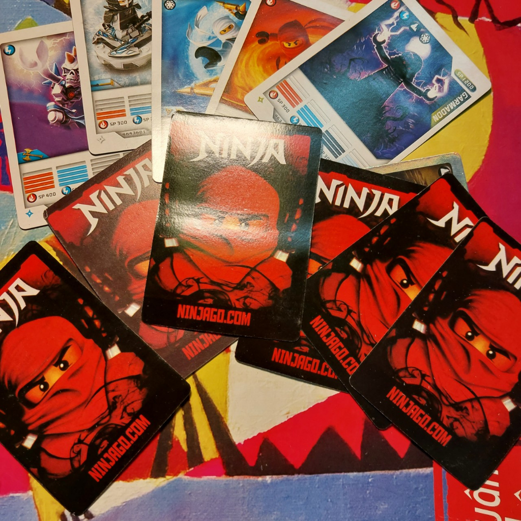 Bộ 40 Thẻ game hoạt hình NinjaGO kam kết không trùng 2136