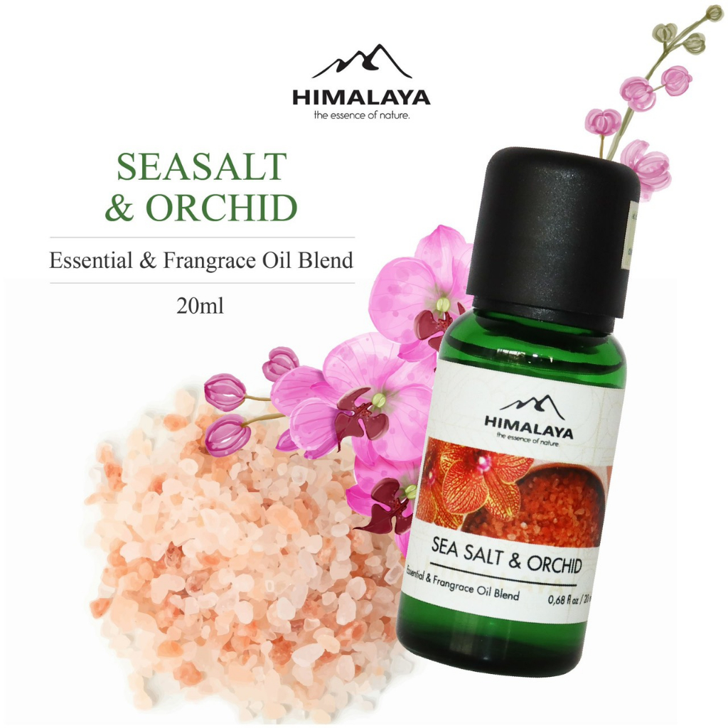 Tinh dầu Himalaya hương hỗn hợp Sea Salt & Orchid 20ml/50ml