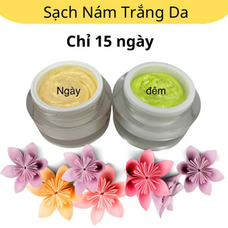 Bộ kem bong nám ngày đêm mờ thâm nám trắng da