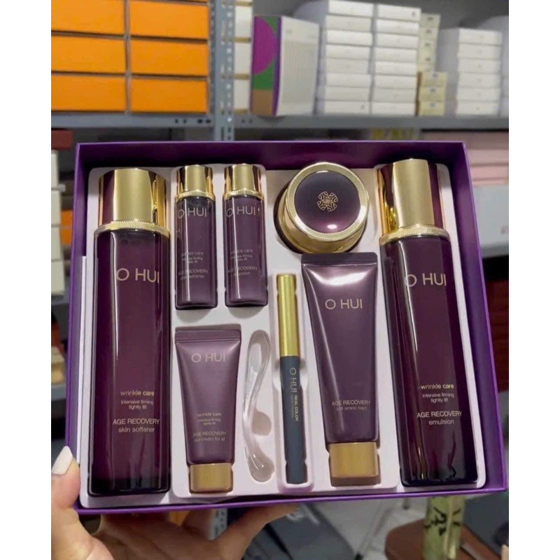 [[SÉT DƯỠNG OHUI AGE RECOVERY CHỐNG LÃO HOÁ TRẺ HOÁ NÂNG CƠ SÁNG BÓNG CĂNG MỊN DA (Hàng Nội Địa)