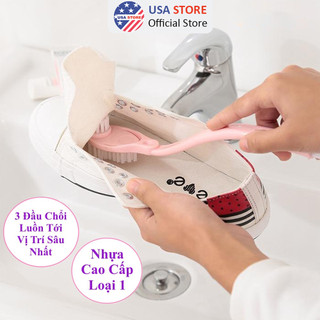 Chổi cọ đánh giày dép chuyên dụng - vệ sinh những chỗ hẹp, sâu của giầy