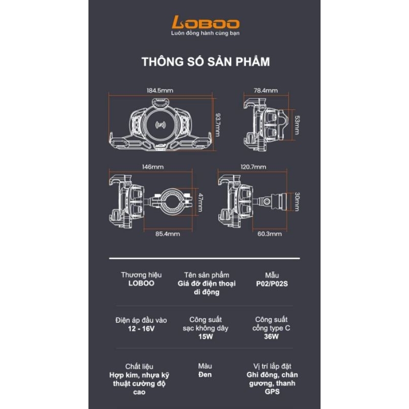 Giá đỡ điện thoại Loboo Chính Hãng