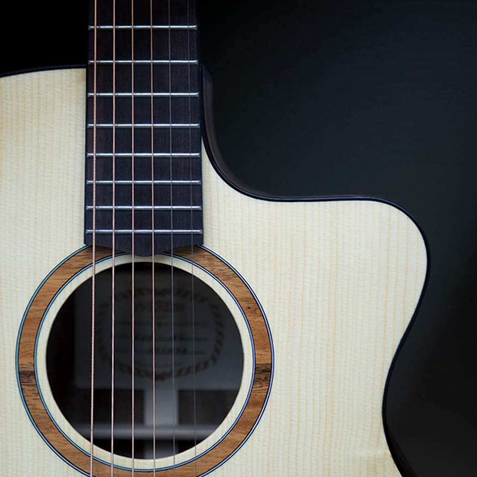 Đàn Guitar Acoustic TYGY Music Everest E60-AC - Tặng Kèm Bao Da, Capo, Pick