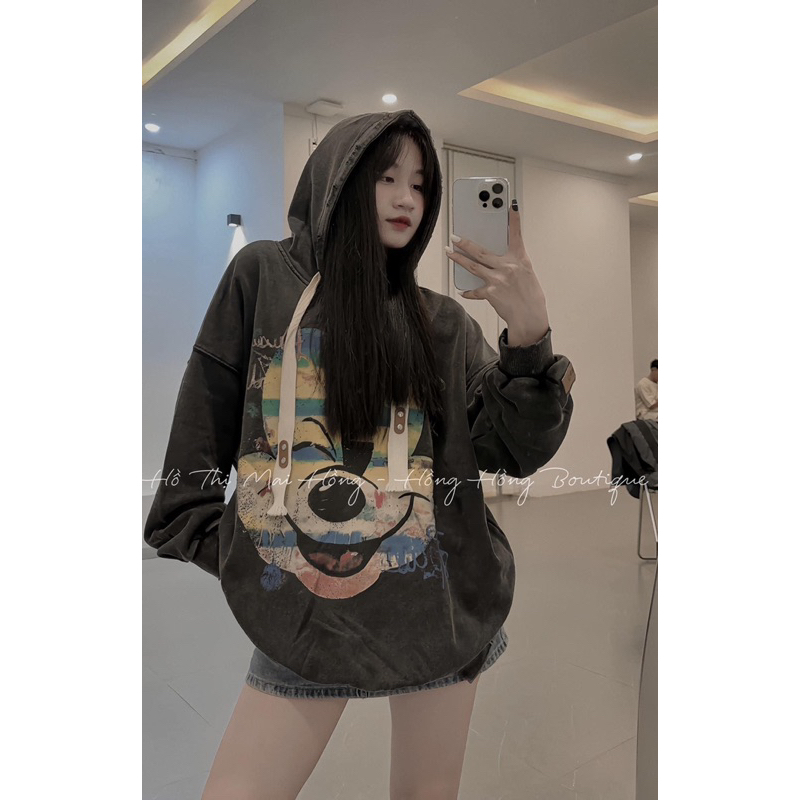 Áo hoodie eua mickey