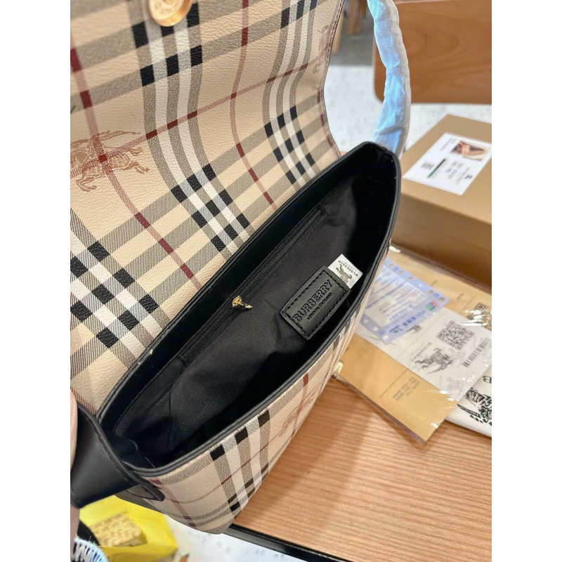 Túi kẹp nách Bbr kẻ sọc vintage hot trend  code