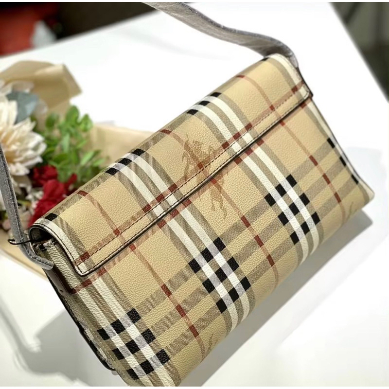 Túi kẹp nách Bbr kẻ sọc vintage hot trend  code