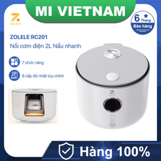 Nồi cơm điện ZOLELE RC201 2L Công nghệ tản nhiệt đa chiều cho cơm nóng dẻo, thơm ngon