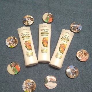 Combo 3 chai dầu gội Clear thảo dược 70ml