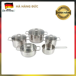 Bộ nồi Fissler Hamburg 5 món, vung kính