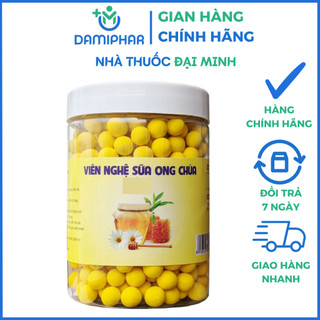 Viên nghệ sữa ong chúa 500g - viên tinh bột nghệ cao cấp