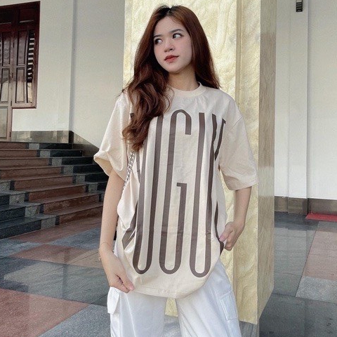 Tee thun cotton Vogue Big logo phía trước