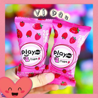 KẸO DẺO CUỘN PLAY MORE 21g