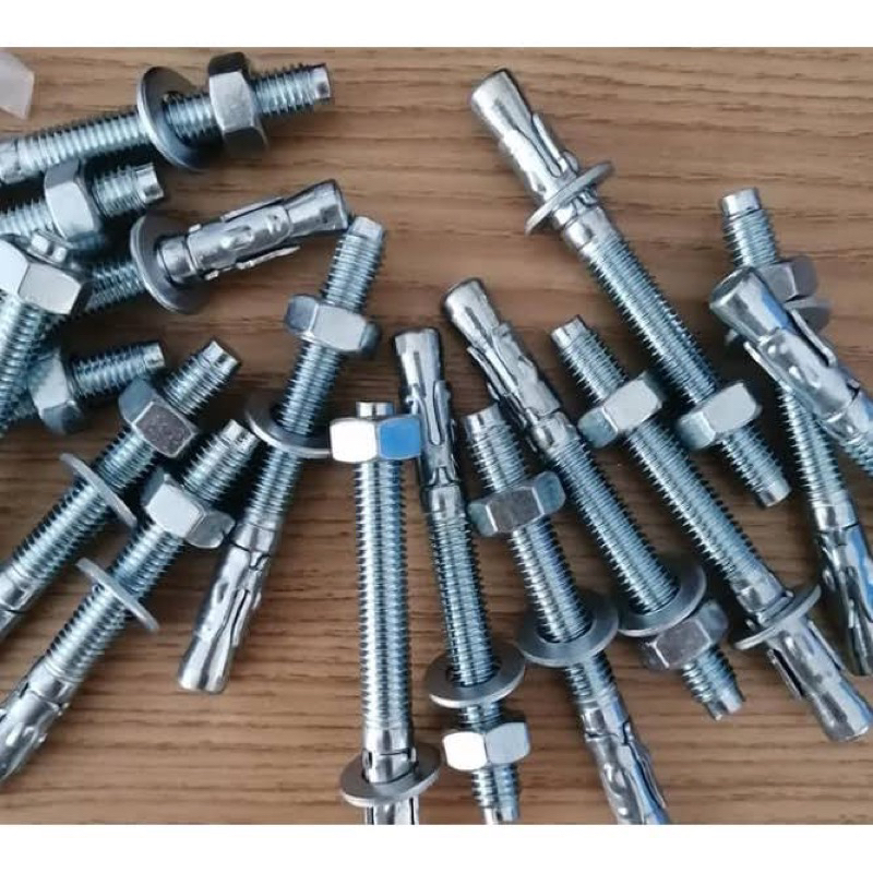 Bulong Nở 3 Cánh Mạ Kẽm M16x150