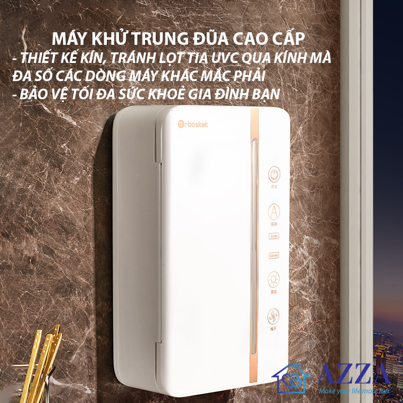 Máy sấy đũa, máy khử khuẩn cao cấp AZZA-1101