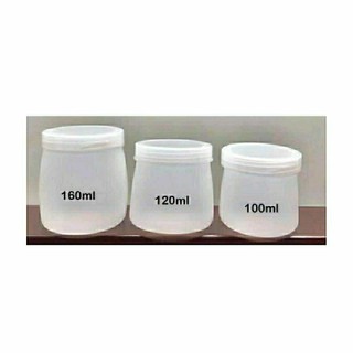 Sỉ hũ nhựa sữa chua 100ml, 120ml, 160ml