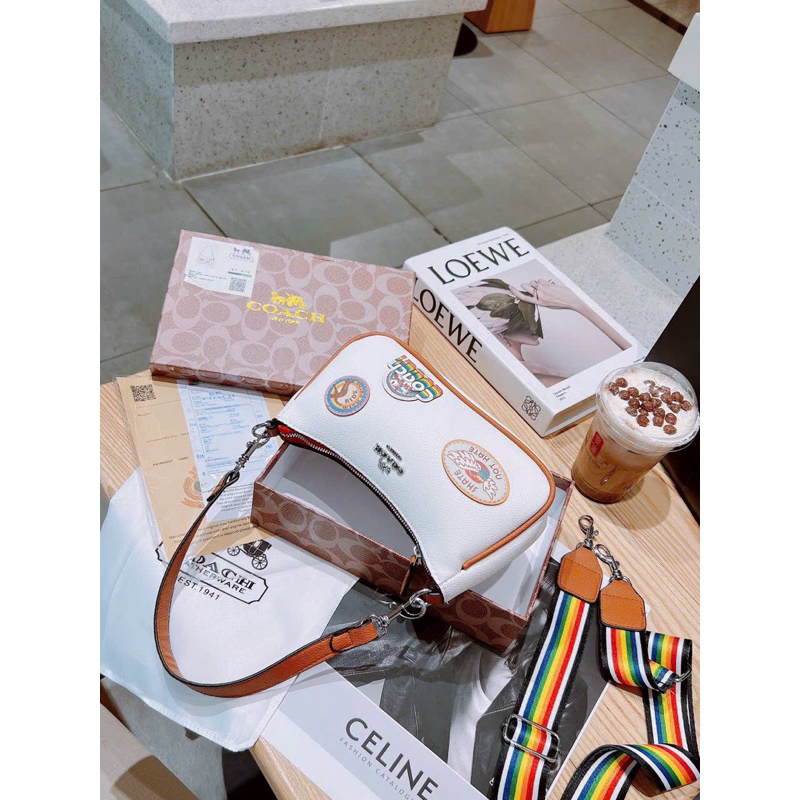 Túi xách Nữ đeo vai và đeo chéo C Teri sticker mẫu mới 2023