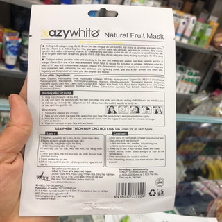 Mặt nạ eazywhite 30g