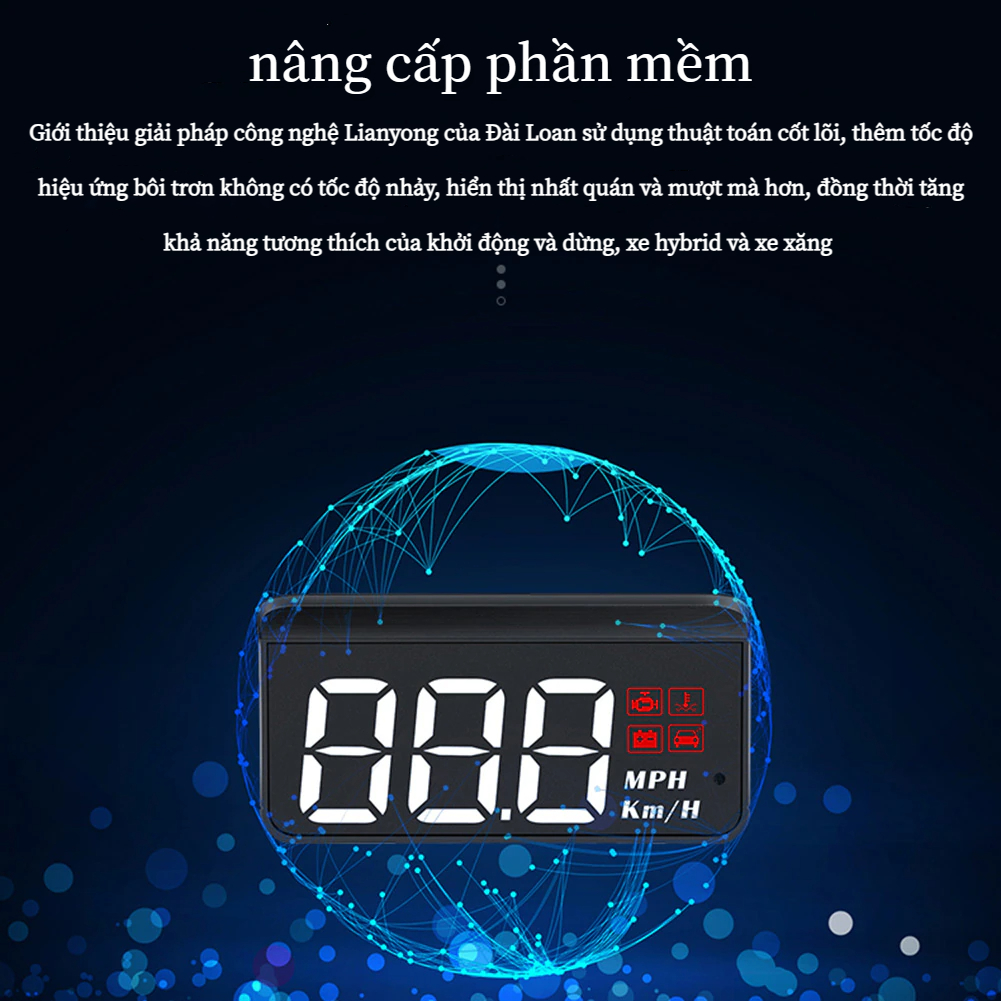 Màn hình HUD di động độ nét cao màn hình ô tô HUD M3