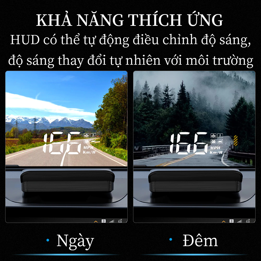 Màn hình HUD di động độ nét cao màn hình ô tô HUD M3