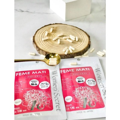 Viên Uống Men Phụ Khoa Feme Mati Women’ Secret 30 Viên Nhật Bản