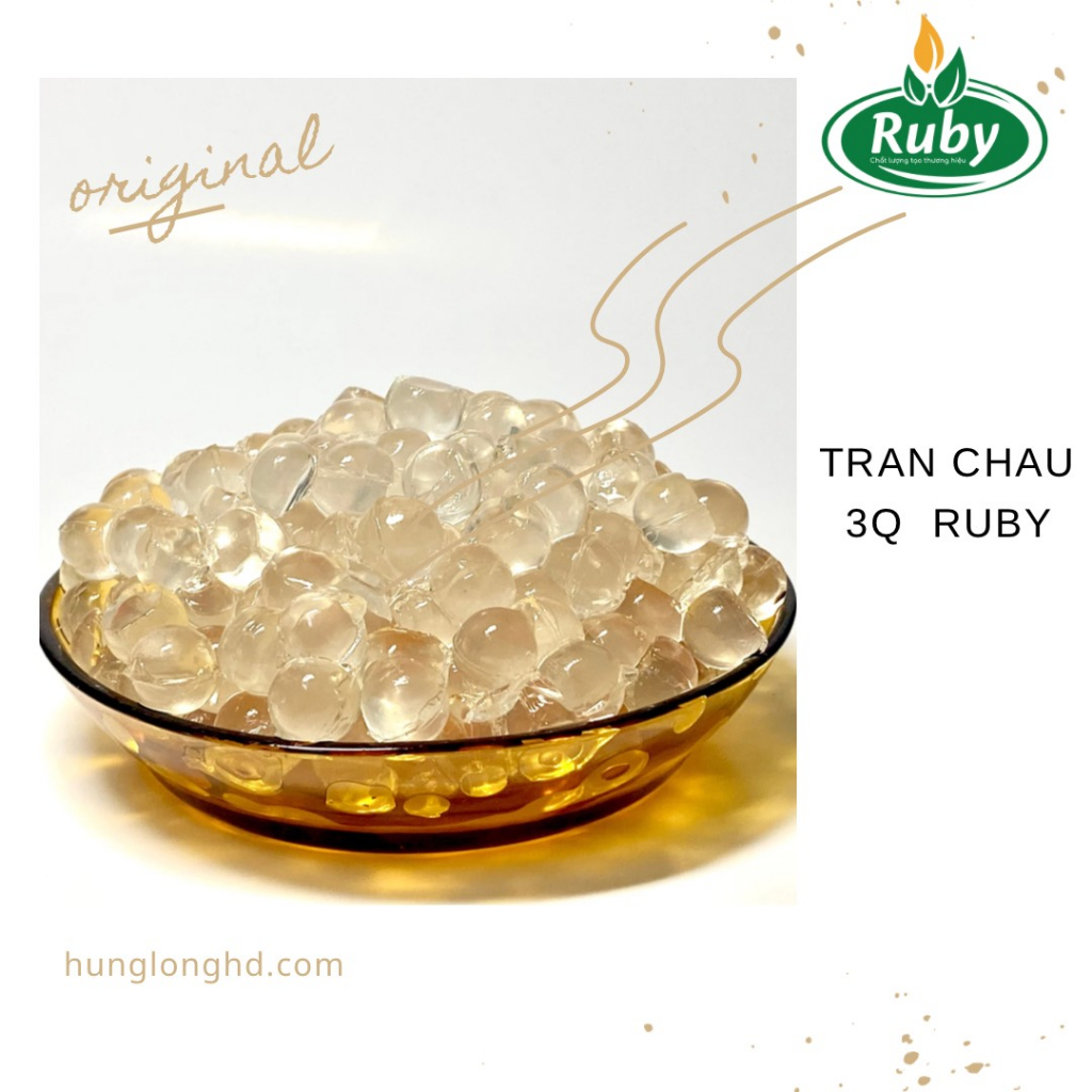 Trân châu 3Q Puby pearl loại hộp khối lượng 2,3kg