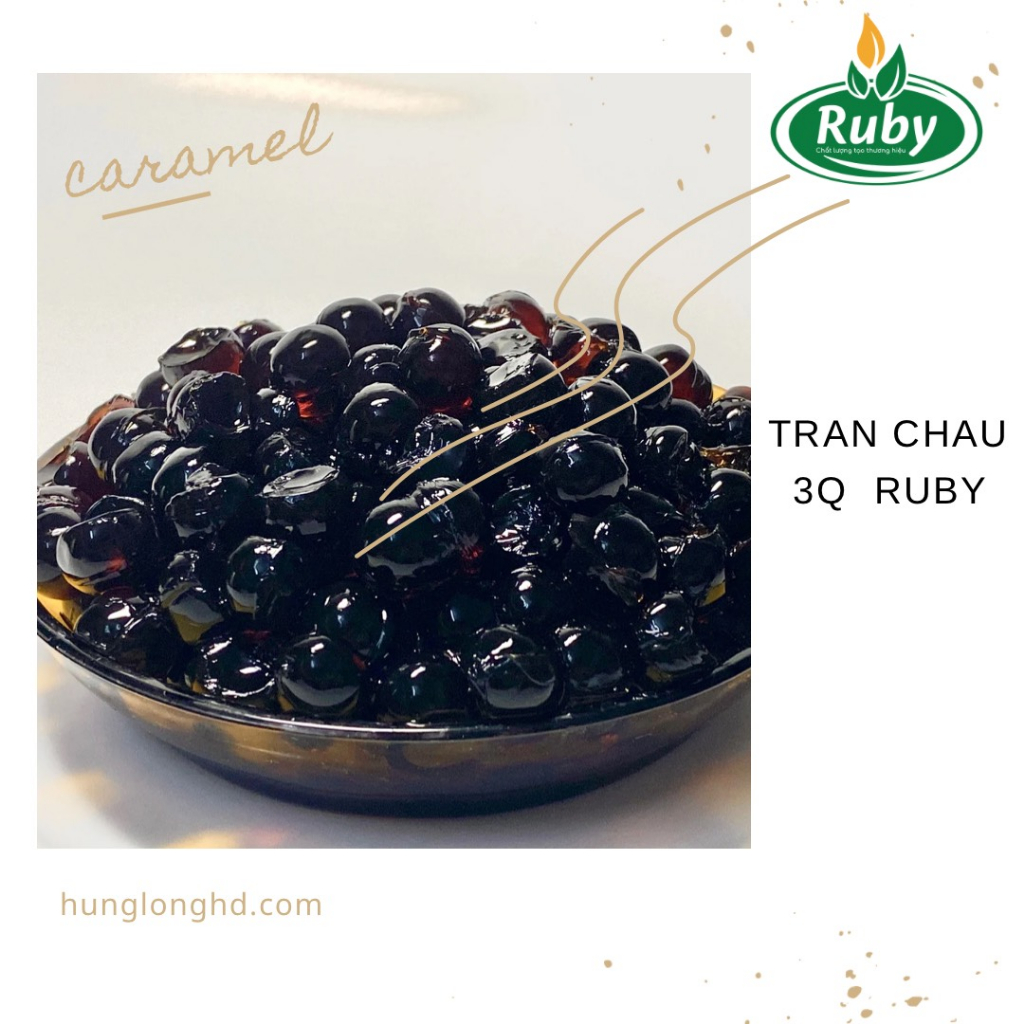 Trân châu 3Q Puby pearl loại hộp khối lượng 2,3kg