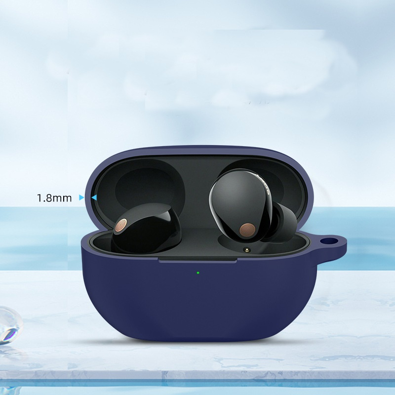 Ốp Silicon cho Tai Nghe Sony WF-1000XM5 Kèm Móc Treo