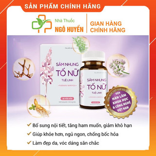 Sâm nhung tố nữ tuệ linh lọ 30 viên