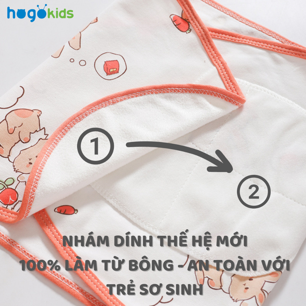 Khăn Quấn Bé Sơ Sinh Chống Giật Mình, Vải Cotton Thân Thiện Mềm Mại Với Da, Nhiều Hoạ Tiết Đẹp, KT 35x80cm