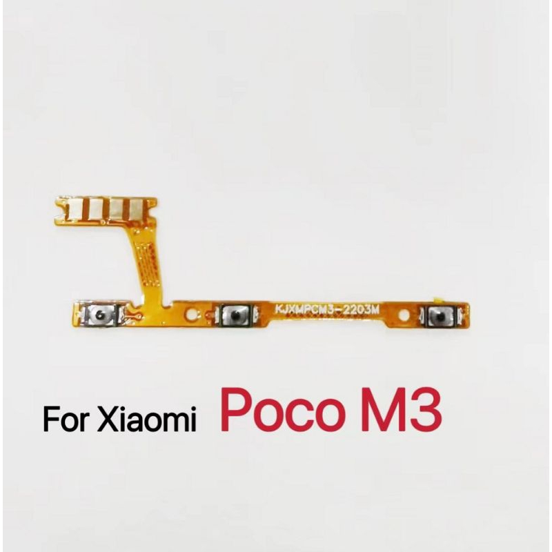 Cáp Nguồn Volum Âm Lượng Xiaomi Poco M3