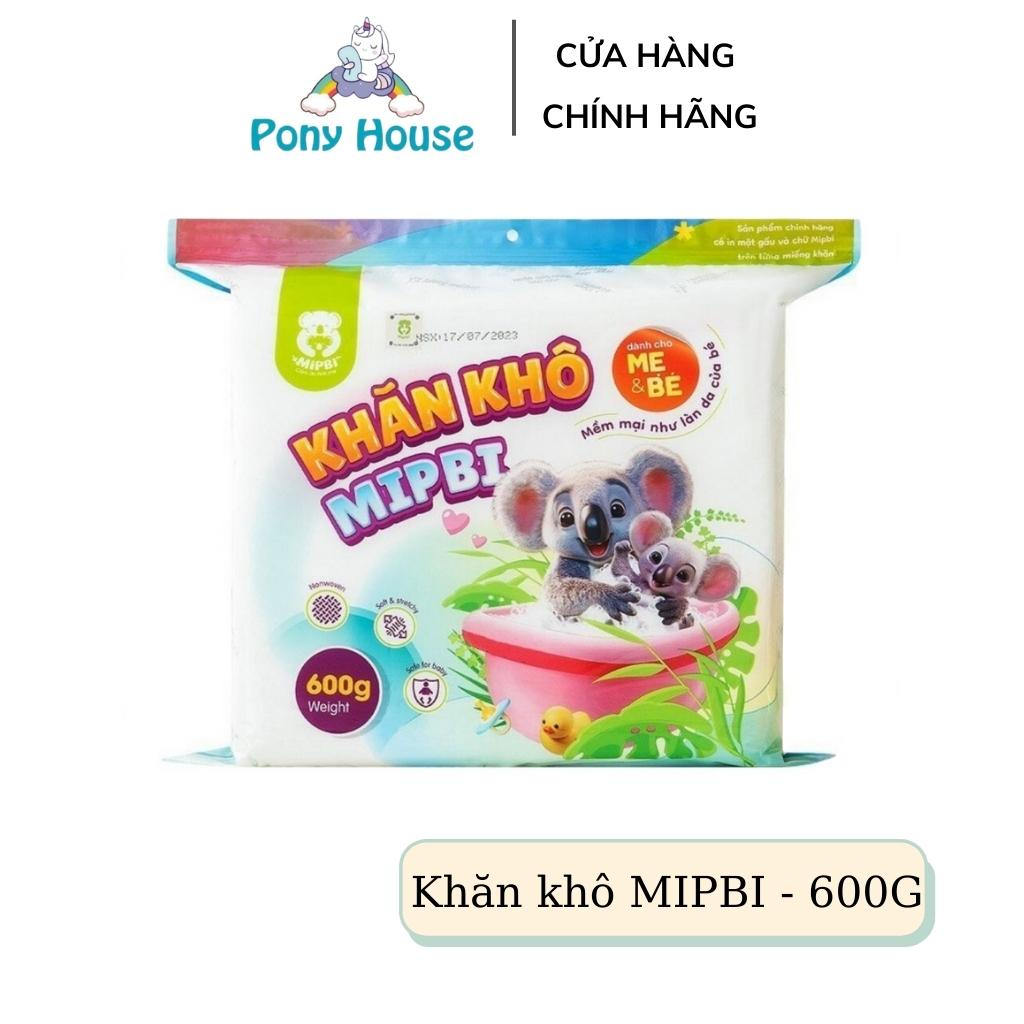 Giấy Khô/ Khăn Vải Khô Đa Năng Mipbi - Gói 600G An Toàn Cho Bé Yêu