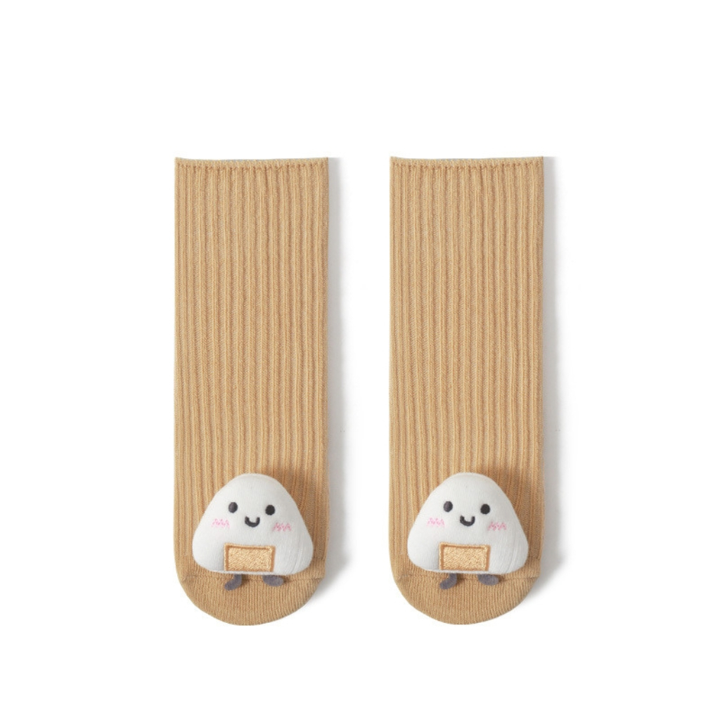 Tất Len Cao Cổ Hình Thú Ngộ Nghĩnh Siêu Co Giãn, Mềm Mịn Cho Bé Trai, Bé Gái Sơ Sinh