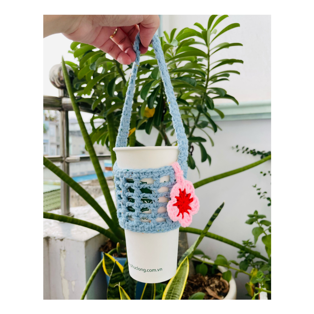 Quai Treo Ly Vải Sợi Cotton Tweed Handmade