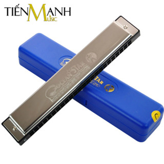   Chính Hãng  Kèn Harmonica Tremolo Hohner Ocean Star 24 Lỗ   Key C - 24 Holes  