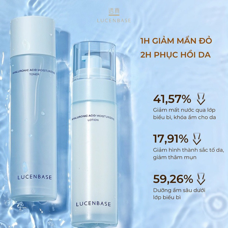 Serum HA Pro  Lucenbase cấp ẩm sâu, phục hồi da 30ml