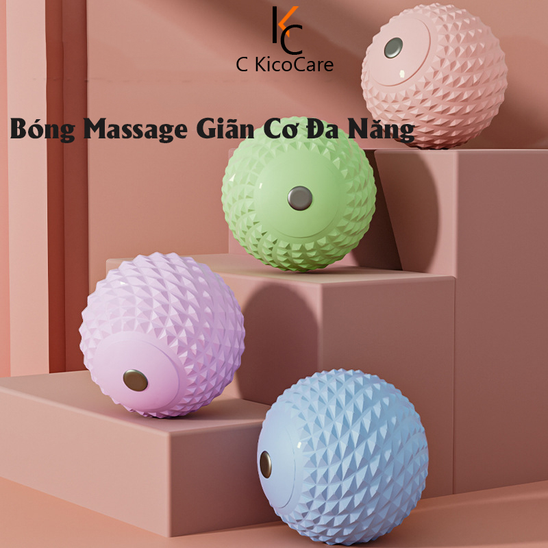 Bóng Đơn Tập Yoga Massage Giãn Cơ KICO