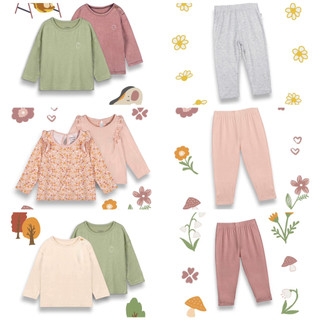 [CHÍNH HÃNG] Set 2 áo/ Quần legging nơ Park bé trai/bé gái Chaang