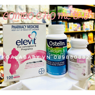 Combo bầu úc - bộ tứ vitamin úc dành cho bà bầu