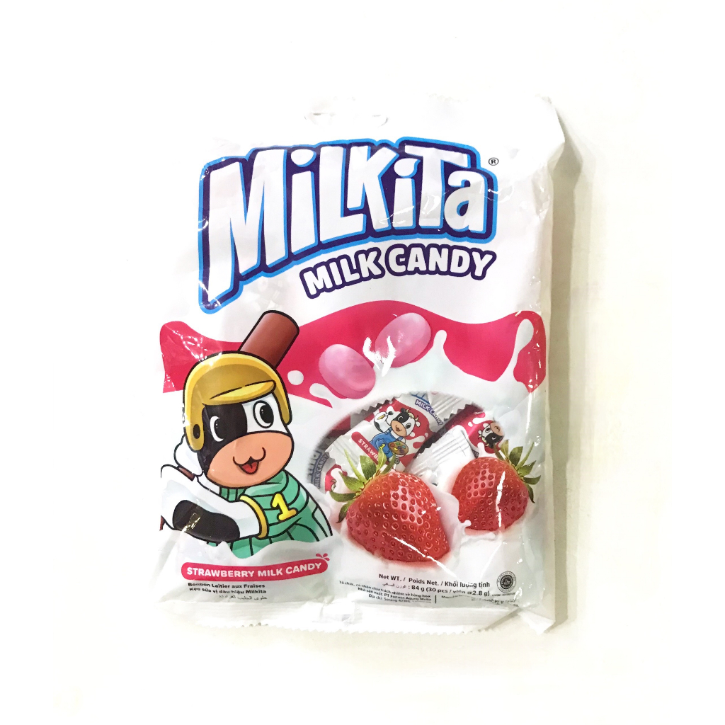 Kẹo Sữa Milkita Vị Dâu Milkita Strawberry Milk Candy