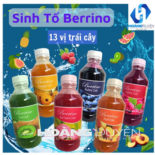 Sinh tố Berrino đủ vị chai 1L
