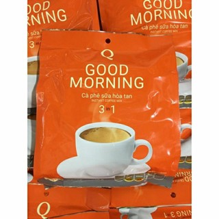Cà phê buổi sáng, cà phê sữa Good Morning 3in1 (24 ống x 20g) 480g yenthu