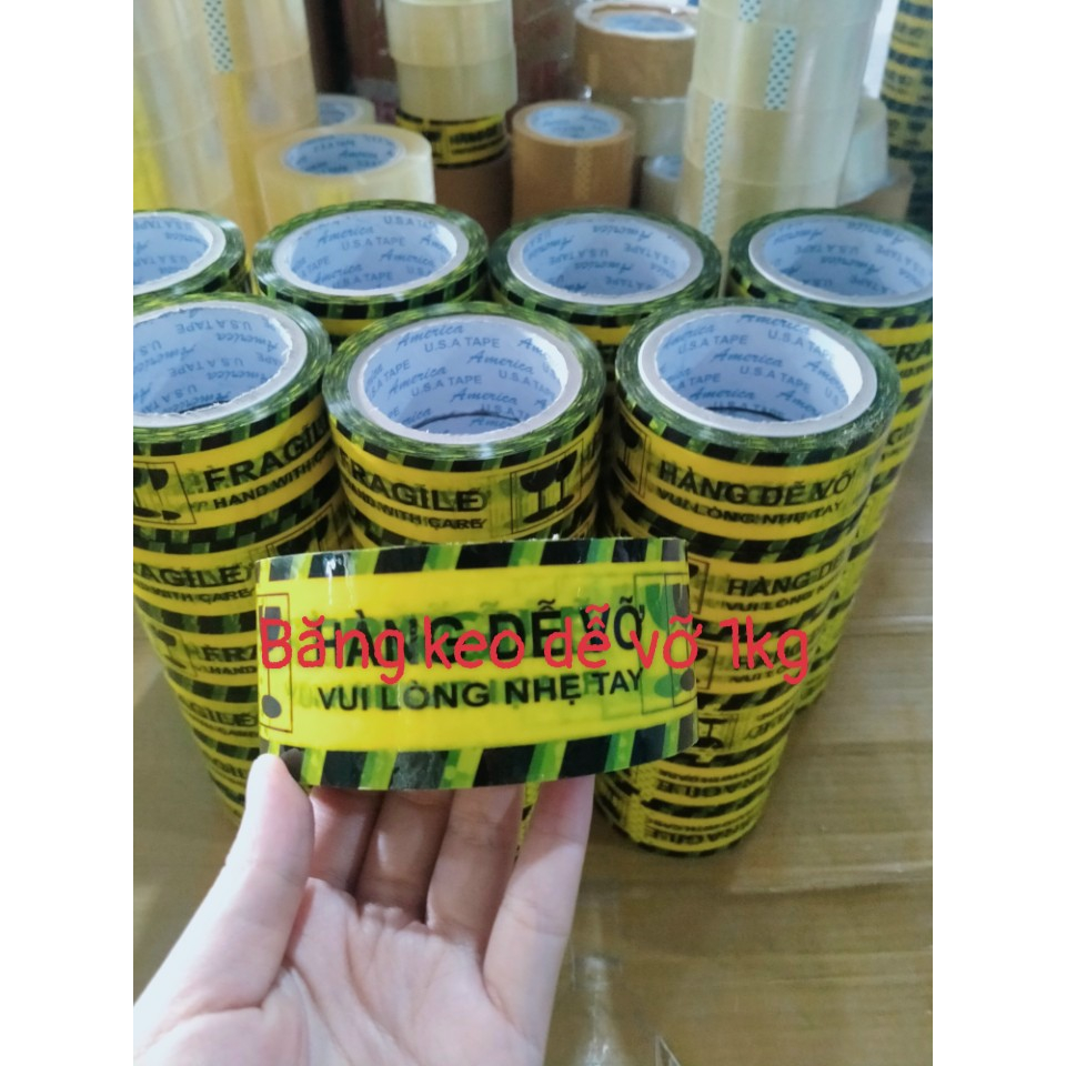 Cây băng keo dễ vỡ ống